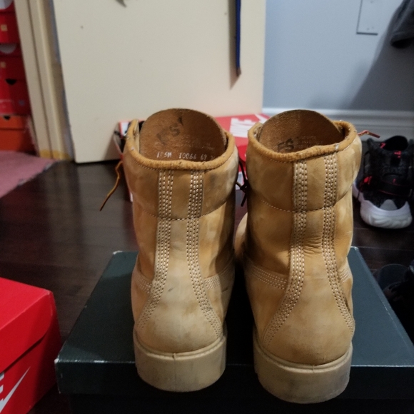 timberland boots wheat size 10.5 - Picture 4 of 4